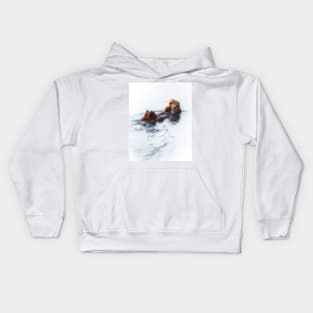 Sea Otter Kids Hoodie